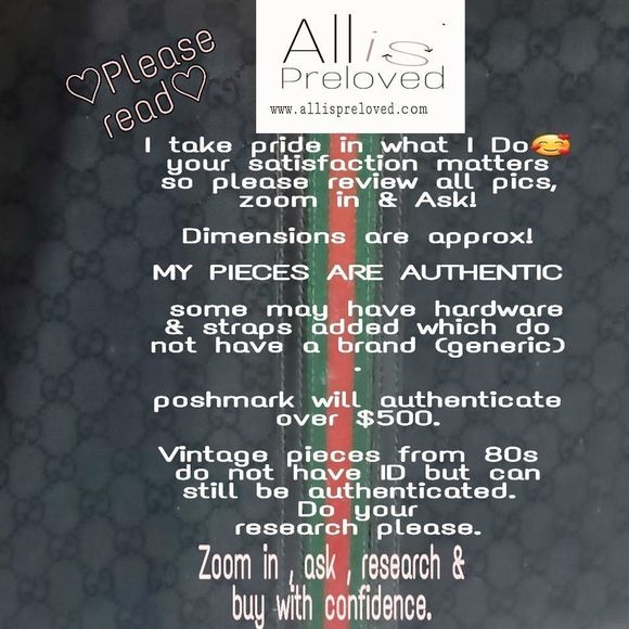 GUCCI auth GG monogram VTG key case hook blue - Picture 3 of 14